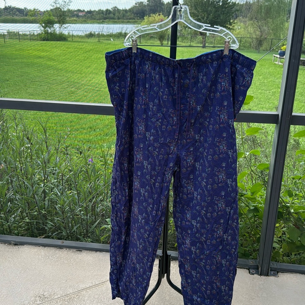 TOMMY BAHAMA 4XLT Cotton PAJAMA/LOUNGE PANTS